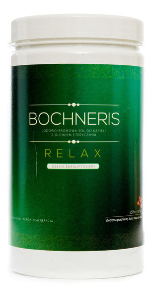 Bochneris Sp. z o.o. Relax sól jodowo-bromowa z olejkiem eukaliptusowym 1400 g 1145670