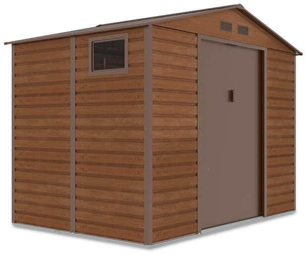 Domek Na Narzędzia Montreal 9X6 Walnut