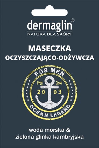 Dermaglin Maseczka Oczyszczająco-odżywcza For Men