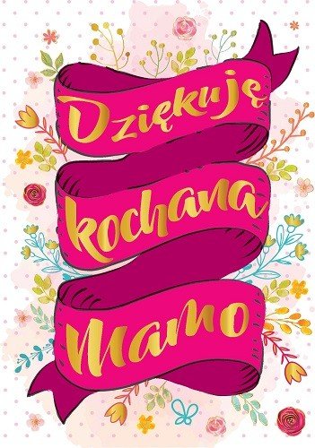 Kartka dla Kochanej Mamy PP2084