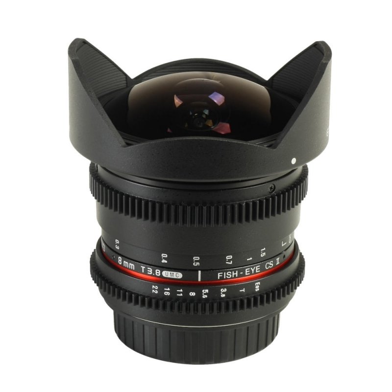 Samyang 8mm T3.8 MFT VDSLR Fish-eye CSII