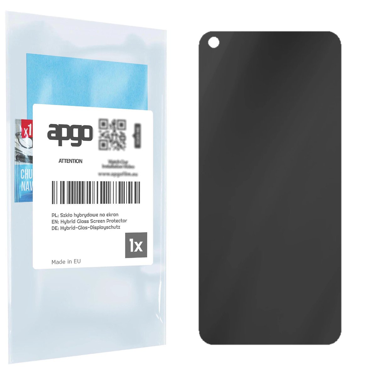 Filtr prywatyzujący Privacy 7H do Xiaomi 11 Lite 5G NE - apgo Flexible Glass niepękający