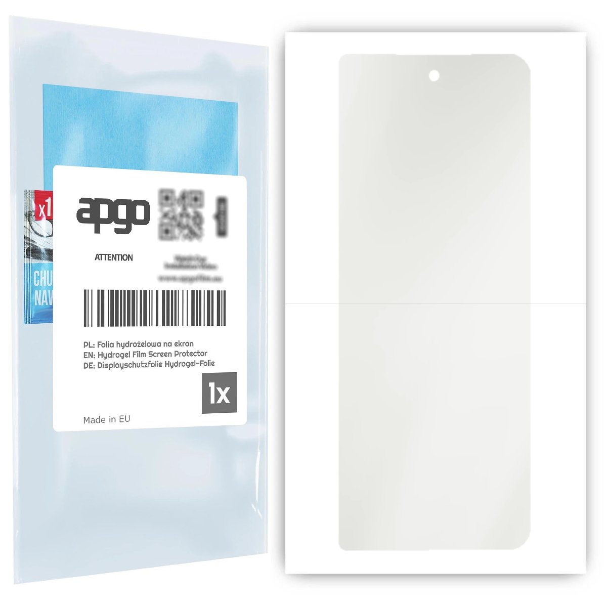 Folia ochronna hydrożelowa MATOWA na ekran do Samsung Galaxy Z Fold 3 -  na cały ekran apgo Hydrogel Matte 5D Full Glue