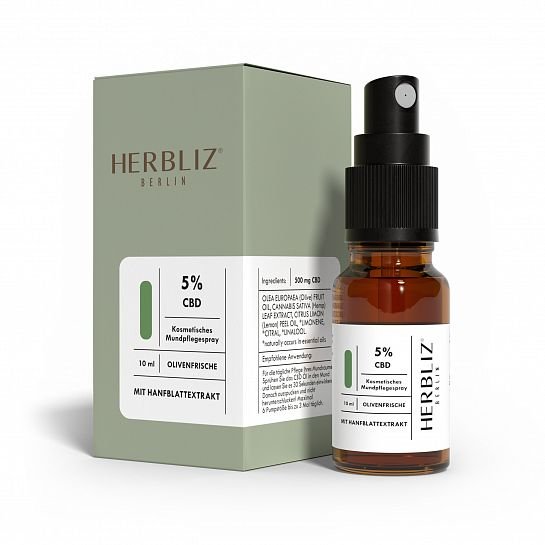 HERBLIZ Olej CBD Olive Fresh 5% 10.0 ml