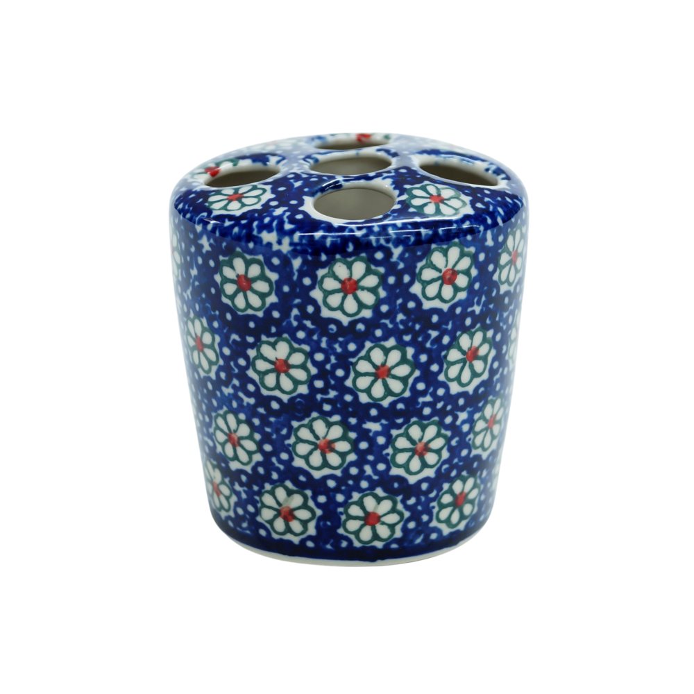 Ceramiczny Kubek Na Szczoteczki 5 (A432 D65) Ceramika Bolesławiec