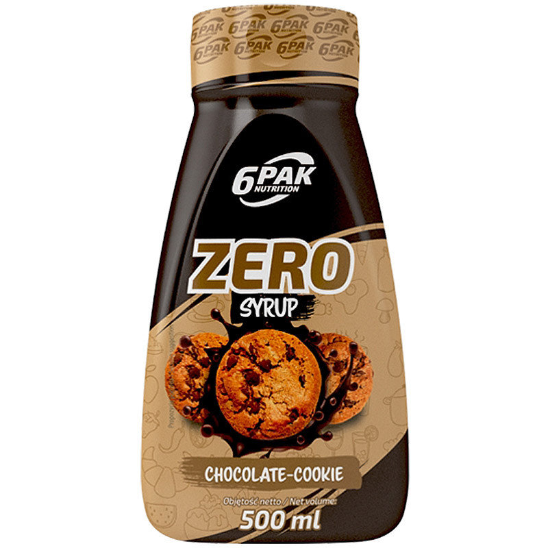 6PAK Nutrition 6PAK Nutrition Zero Syrup Chocolate-Cookie 500ml