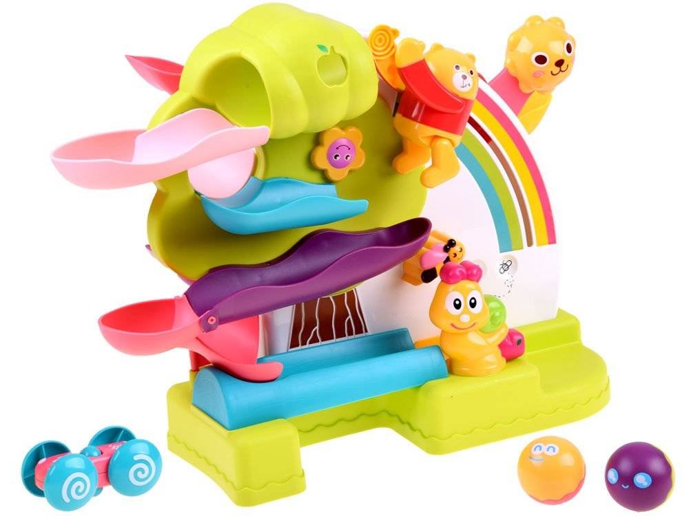 Interaktywny Tor Dla Kulek Autko 2W1 Dźwięk Za3173