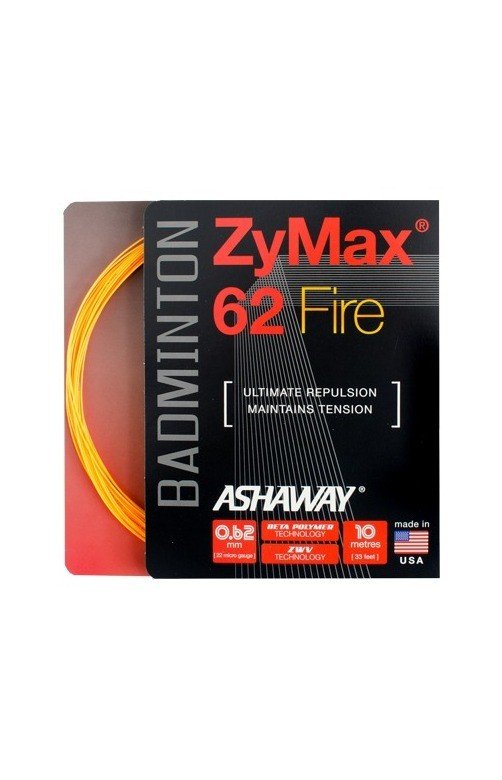 Naciąg ZyMax 62 Fire - set ASHAWAY Biały