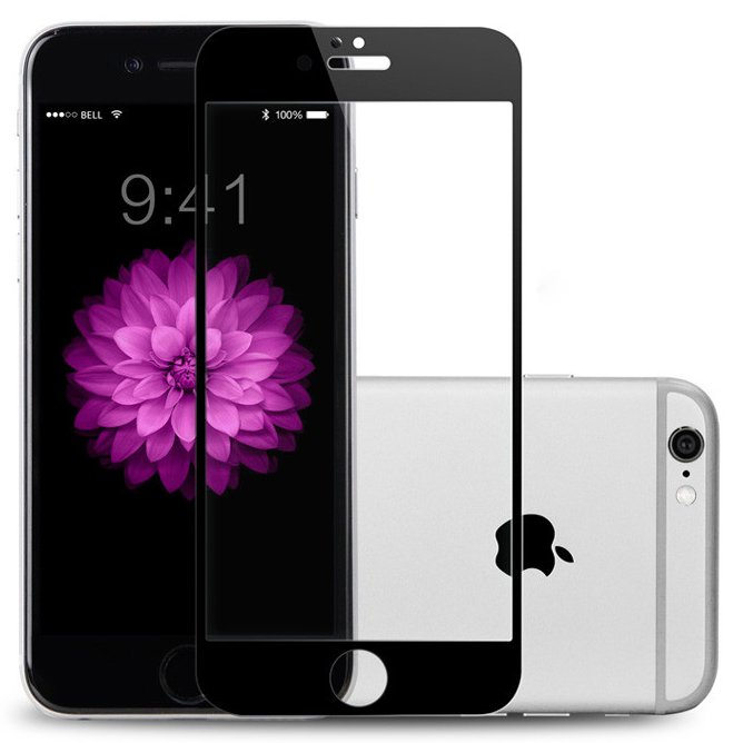 Szkło Hartowane do iPhone 6 6S - 10D Cały Ekran