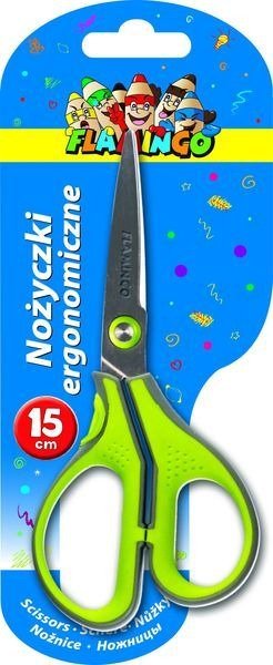 Hasta Nożyczki ergonomiczne Flamingo 15 cm