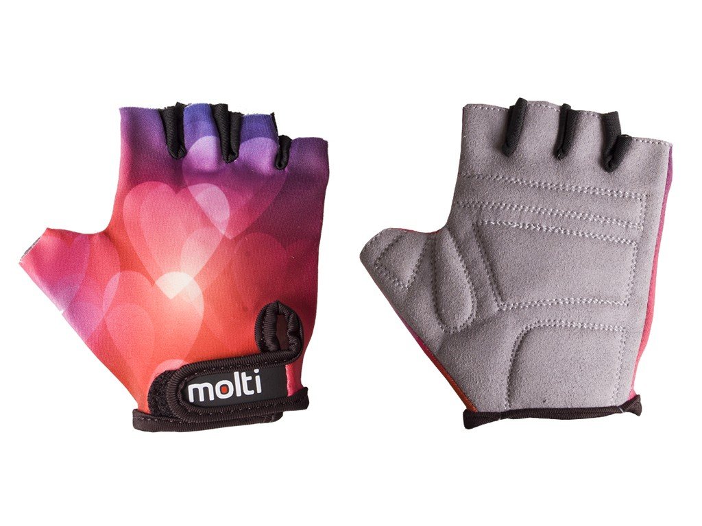 Rękawiczki row MOLTI GIRL2 45109 serduszka XS