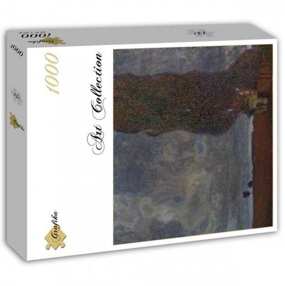 Grafika Puzzle 1000 Sosna pośród pól Gustav Klimt