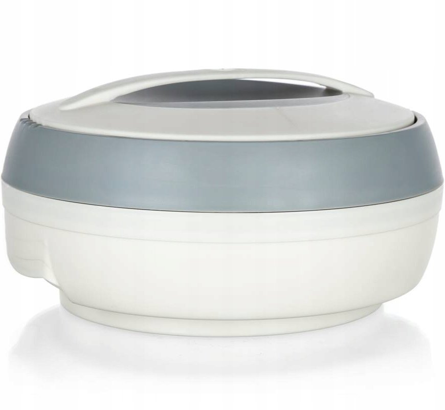 Banquet garnek termiczny z pokrywką COSMOS 3,5 l Ivory + Grey Matt