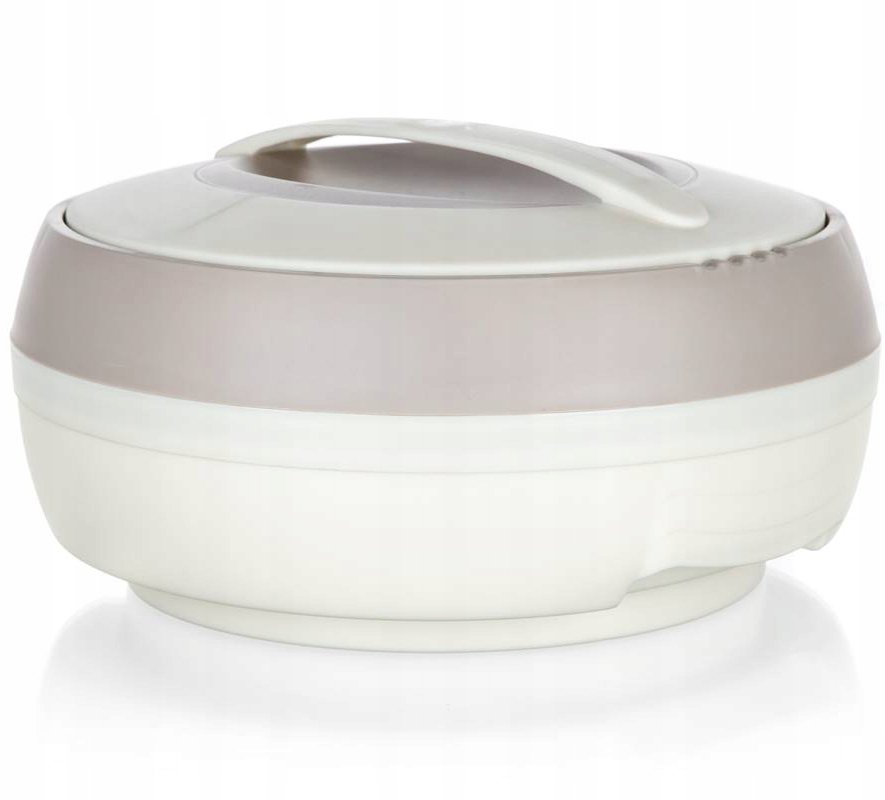 Banquet garnek termiczny z pokrywką COSMOS 3,5 l Ivory + Latte Matt