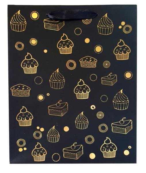 JU-PITER Torebka prezentowa urodzinowa 8922A 30x39x12cm p12, cena za 1szt