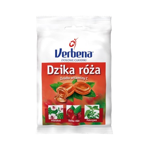 I.D.C. HOLDI I.D.C HOLDI Cukierki verbena dzika róża 60 g