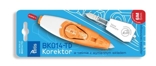 Korektor w taśmie z wymiennym wkładem 6m x 5mm