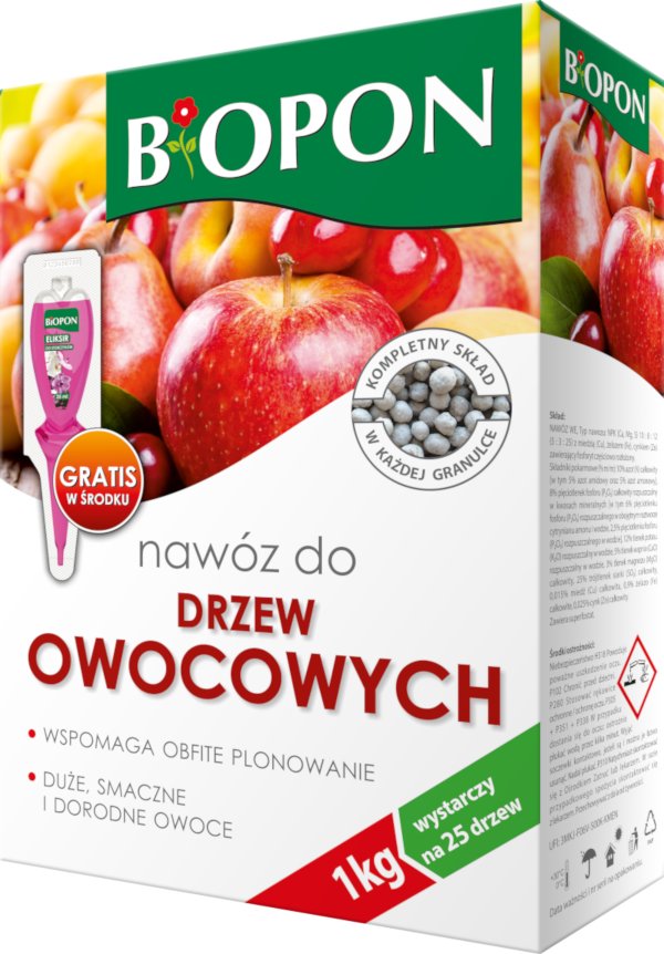 Zdjęcia - Pozostałe narzędzia ogrodnicze Nawóz granulowany do drzew owocowych 1 kg Bopon