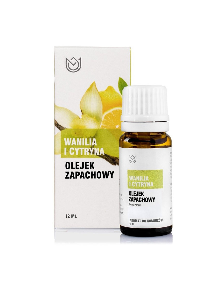 Naturalne Aromaty olejek zapachowy Wanilia i Cytryna - 12 ml