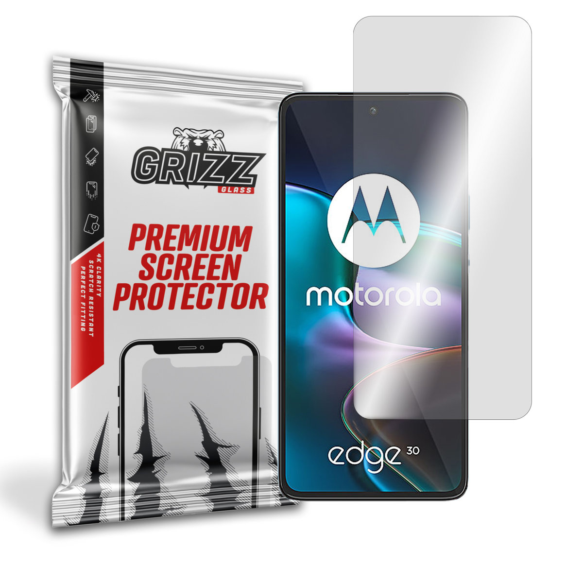GrizzGlass HybridGlass szkło hybrydowe do Motorola Moto Edge 30