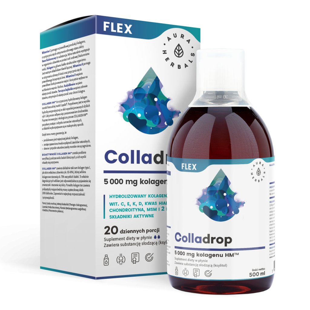 Aura Herbals Colladrop Flex 5 000 mg 500 ml AH2959