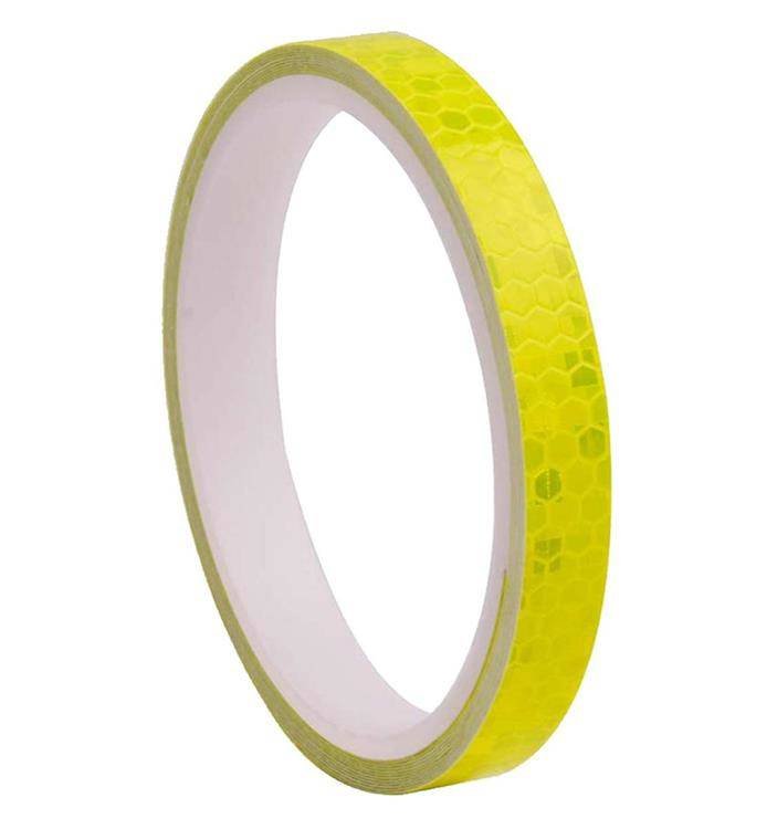 ATL Naklejka odblaskowa 1cmx8m żółta AG402D