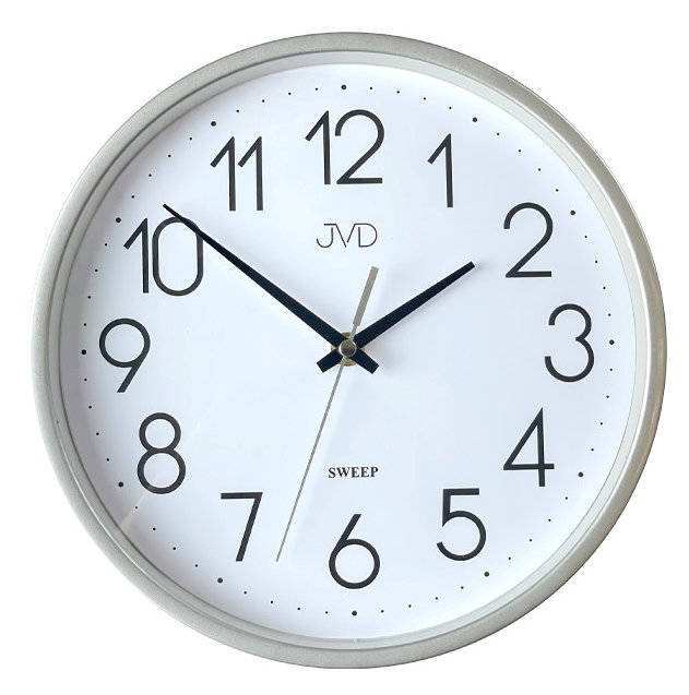 Zegar Ścienny Jvd Hx2487.2 Cichy Mechanizm 25,5 Cm