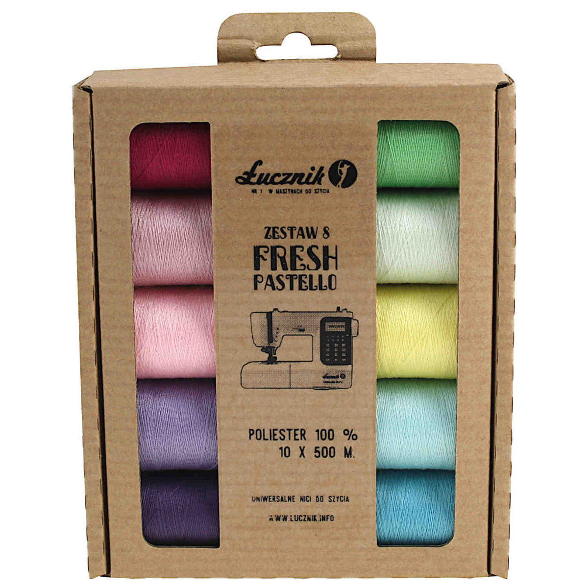 Zestaw nici Łucznik: Fresh Pastello Maxi