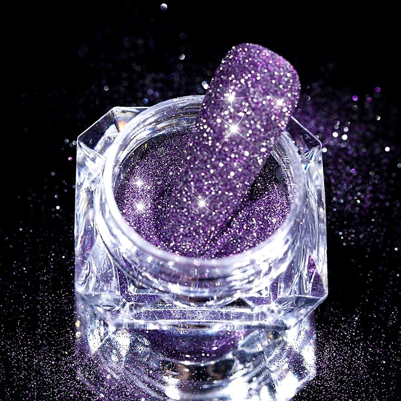 Raisin, Pyłek do zdobień paznokci Brillant Flash 08