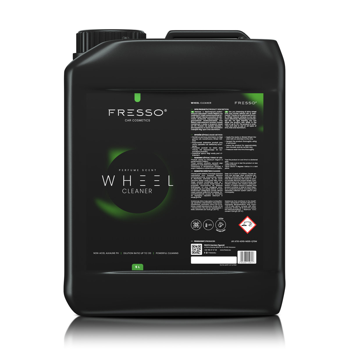 Fresso Wheel Cleaner 5L - Płyn do czyszczenia felg