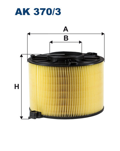 Filtron AK 370/3 FILTR POWIETRZA AUDI A4 15-, A5 -16 AK370/3