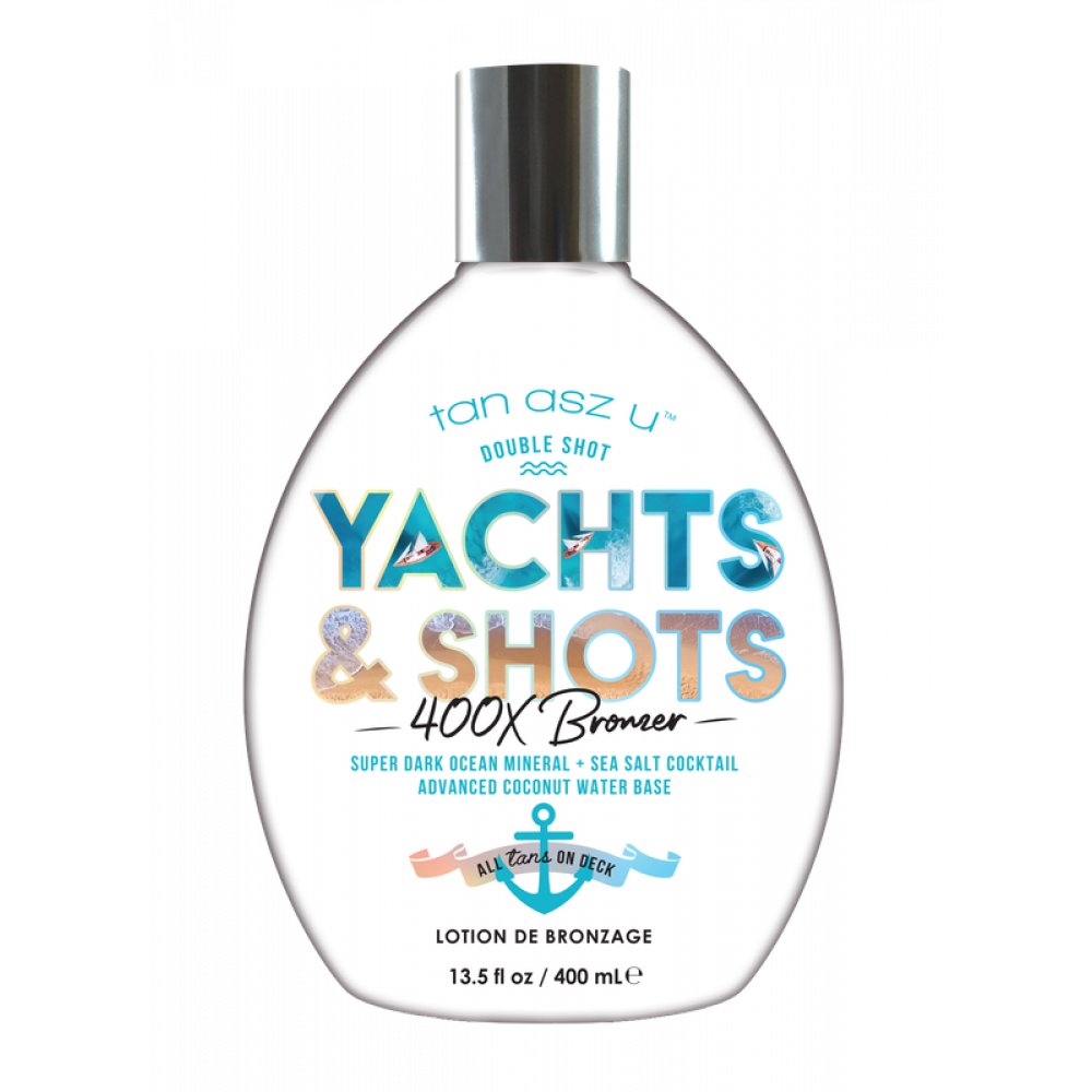 Tan Asz U, Double Shot Yachts & Shots, Bronzer do opalania, 400 ml