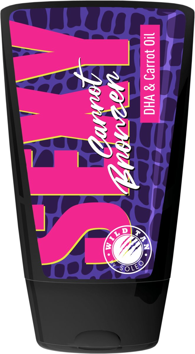 Wild Tan, Sexy Carrot, Bronzer z olejem z karotki, 125 ml