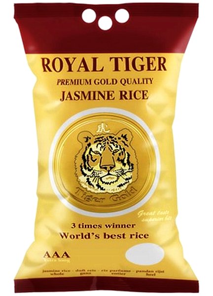 Royal Tiger Ryż jaśminowy GOLD AAA Royal Tiger 5kg 3437-uniw