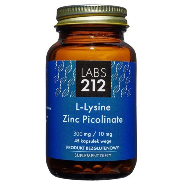 Labs212 L-Lysine Zinc Picolinate (45 kaps.)