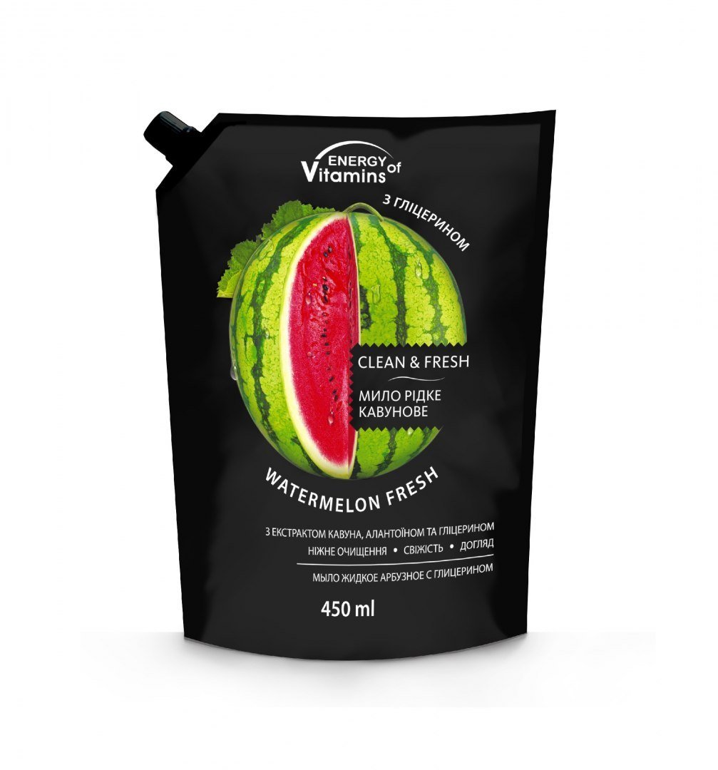 Zdjęcia - Mydło Energy of Vitamins Clean & Fresh Watermelon Fresh  - zapas 