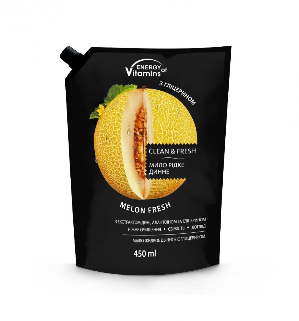 Zdjęcia - Mydło Energy Of Vitamins  Żółty Melon -Zapas 450ml 