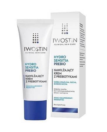 OMEGA PHARMA INTERNATIONAL NV Iwostin Hydro Sensitia PREBIO Nawilżający lekki krem z prebiotykami 50 ml