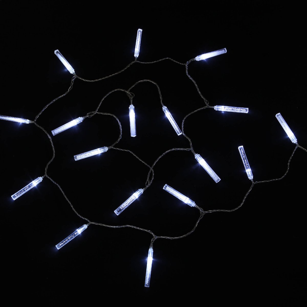 E=M6 e = M6 5eex588bc łańcuch świetlny kostek lodu z 32 żarówkami LED tworzywo sztuczne/PVC Biały 5EEX588BC