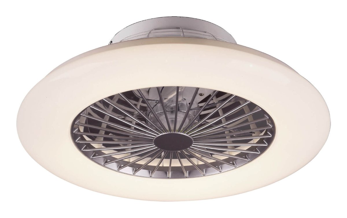 Rabalux LED Ściemniana lampa sufitowa z wentylatorem LED/30W/230V + pilot