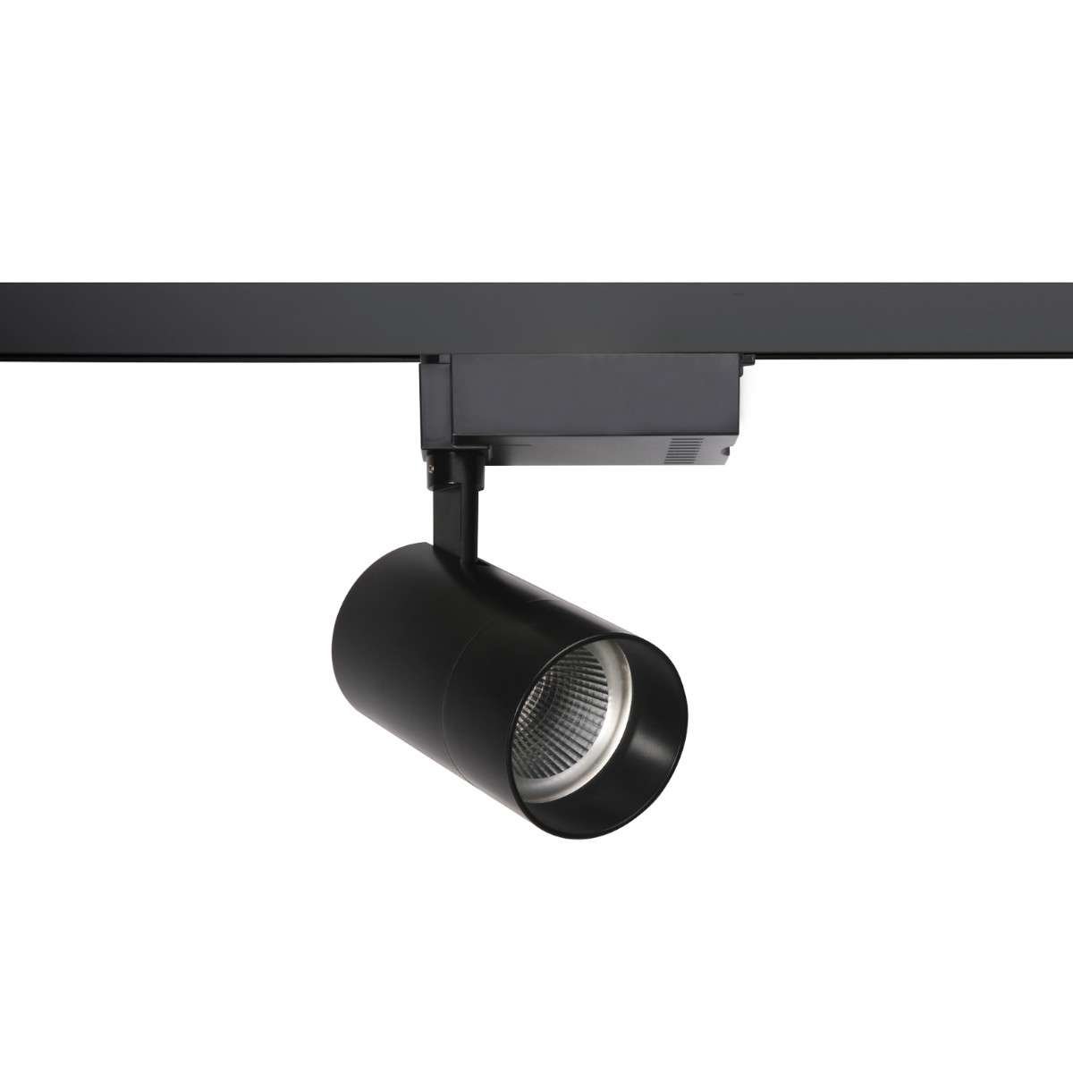 Italux LAMPA sufitowa DALI SA-8510+HT4-BA35S/BK-WW metalowa OPRAWA LED 18W 3000K do systemu szynowego 3-fazowego czarna SA-8510+HT4-BA35S/BK-WW