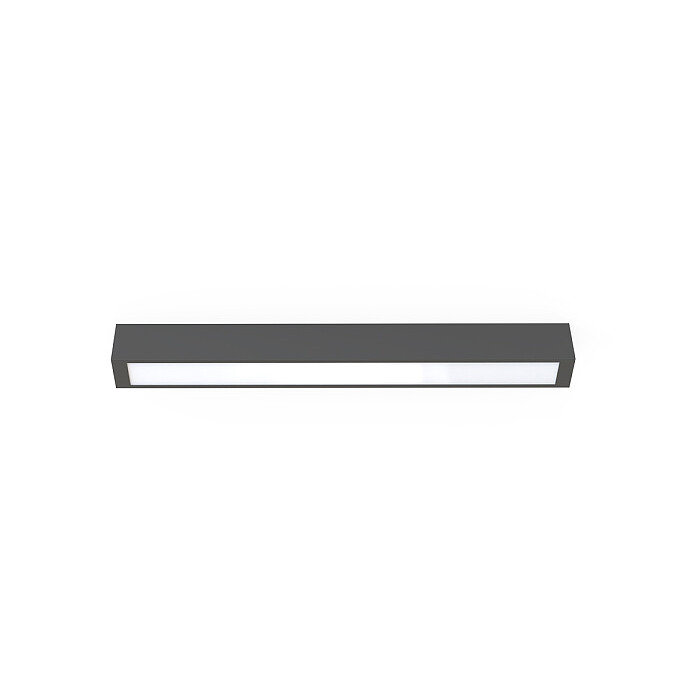 Nowodvorski Lampa sufitowa STRAIGHT LED graphite ceiling dł. 60cm grafit 7552