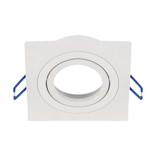 Ideus Podstropowa lampa kwadratowa Luba 04043 do przedpokoju biała