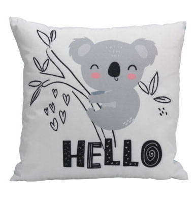 Poszewka na poduszki do pokoju dziecięcego RAWR, 45 x 40 cm