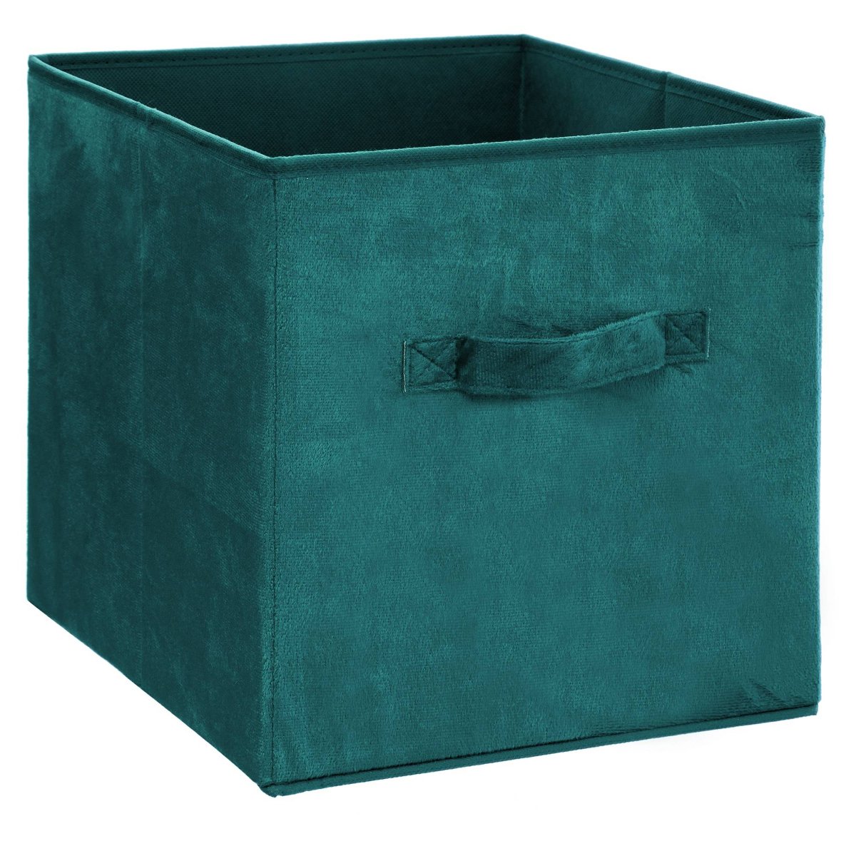 Pojemnik tekstylny 31x31 cm Green welur