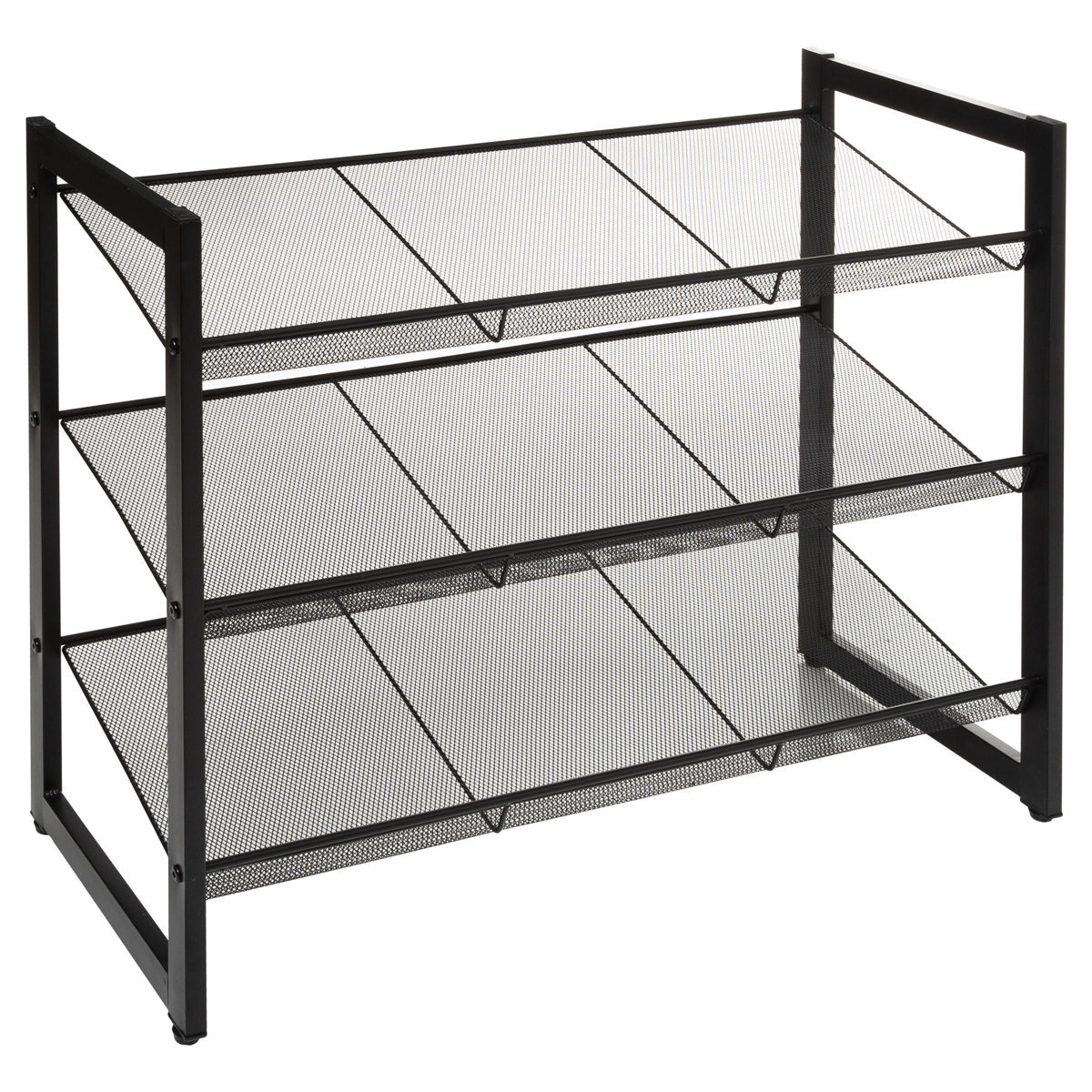 Szafka na buty metalowa, 3 poziomy