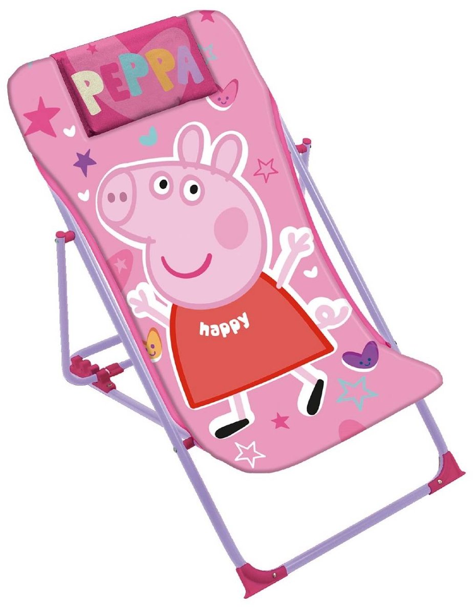 Świnka Peppa Pig Leżak Krzesło Leżaczek Dziecięcy