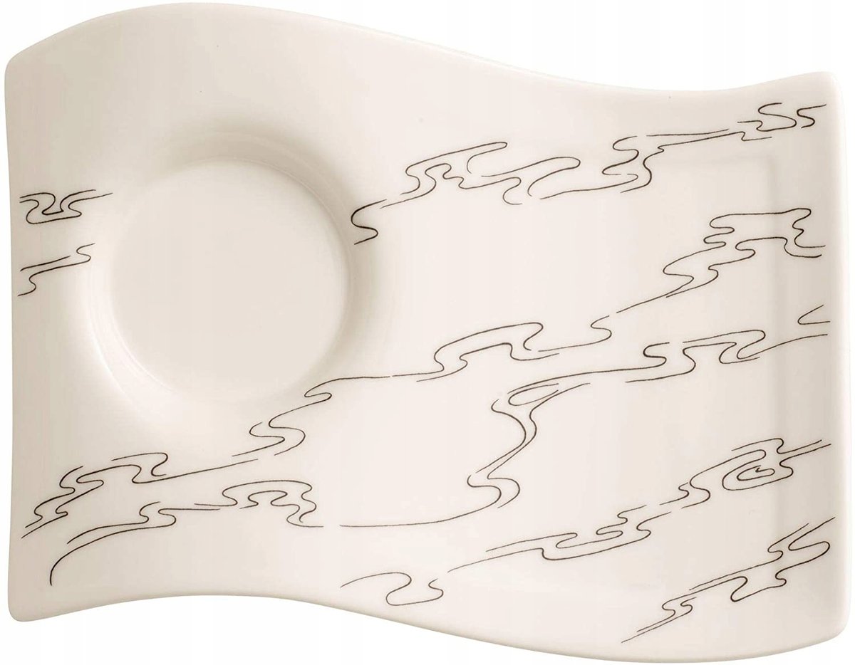 Villeroy Boch - NewWave Caff Ocean Stream Spodek do filiżanki do kawy wymiary: 22 x 17 cm (10-4179-2830)