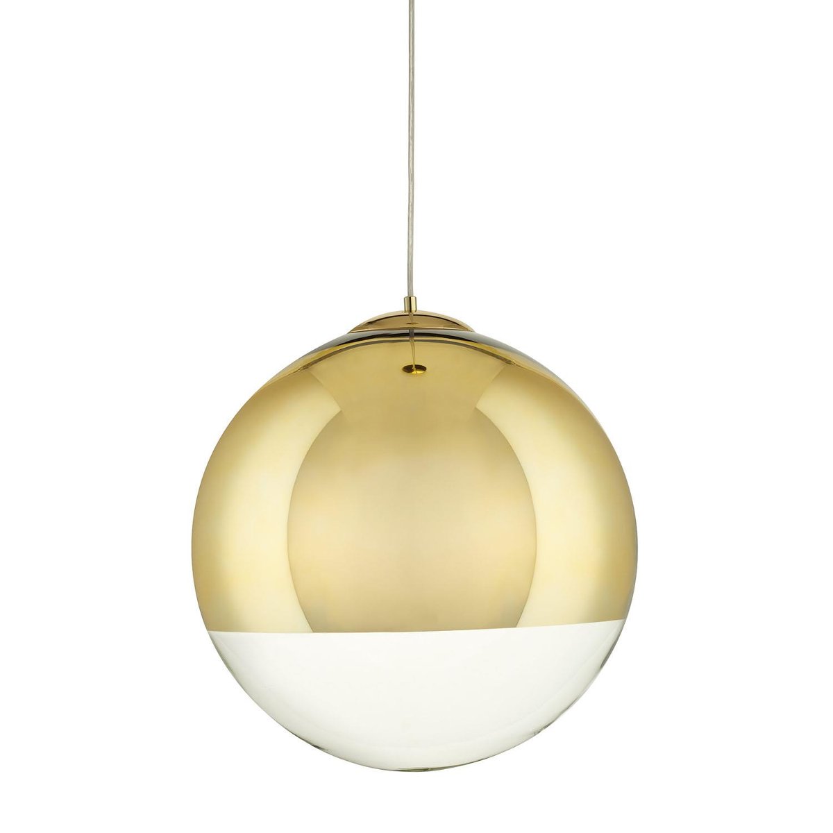 Lampa wisząca FLASH L GOLD KULA MP1238-400 gold - Step Into Design