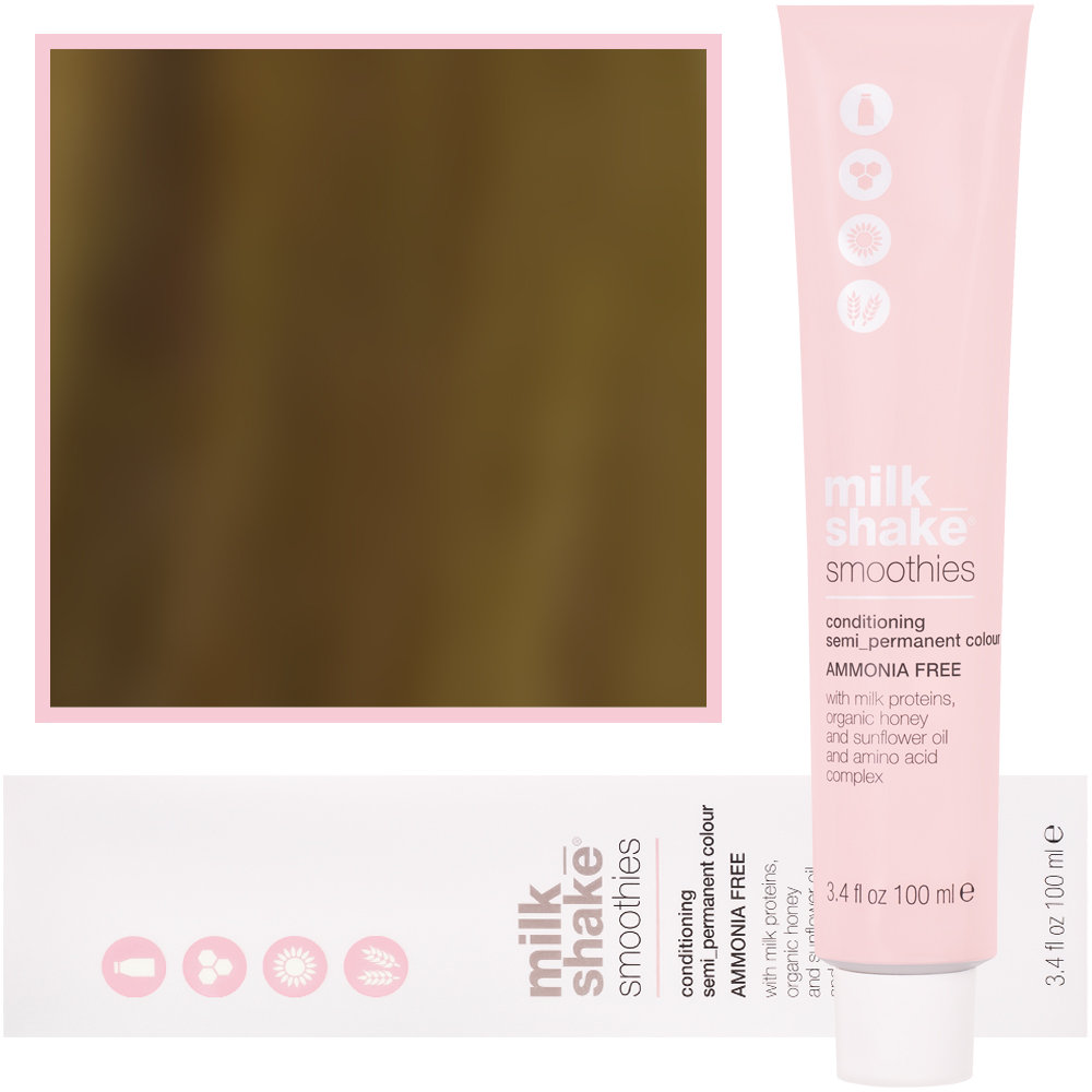 Milk Shake, Smoothies Conditioning Semi-Permanent Colour, Półtrwała farba do włosów 7|7N, 100 ml